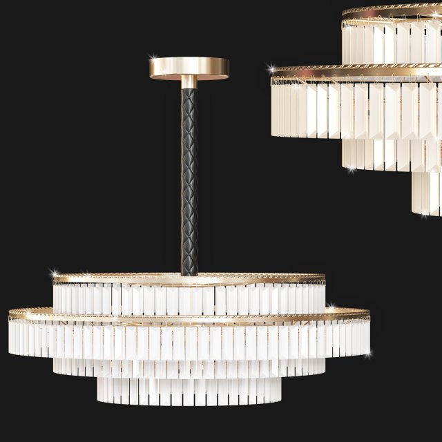 ceiling light 121 3D Модель .c4d .max .obj .3ds .fbx .stl .blend 