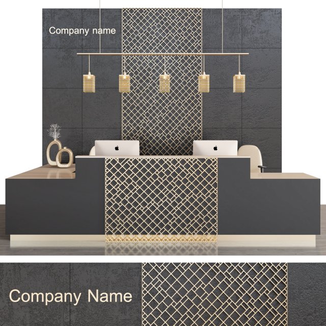 reception107 3D Model .c4d .max .obj .3ds .fbx .stl .blend 