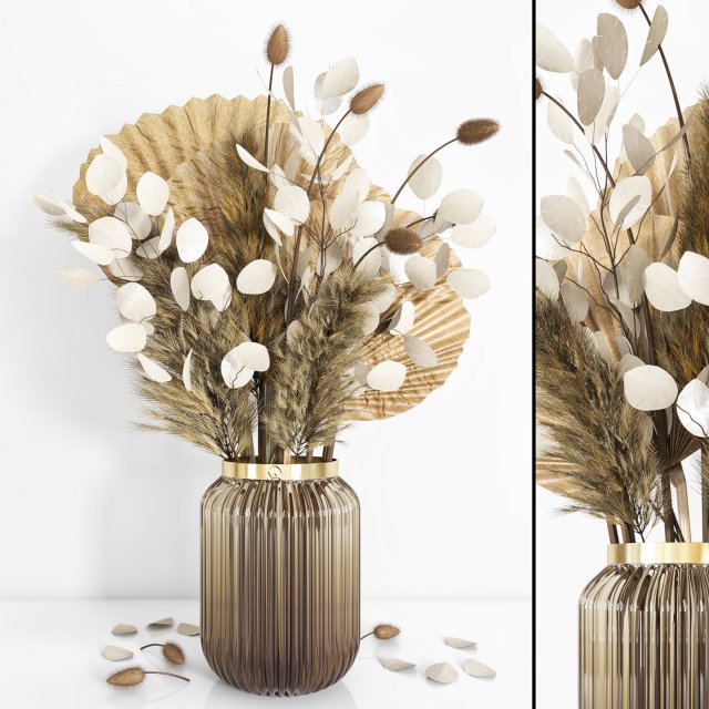 bouquet set 107 Model 3D .c4d .max .obj .3ds .fbx .stl .blend 