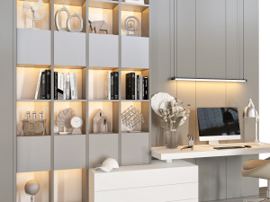 office furniture 10 3D Model