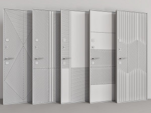 door collection 101 Modelo 3D