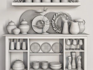 kitchen accessory 07 3D Model