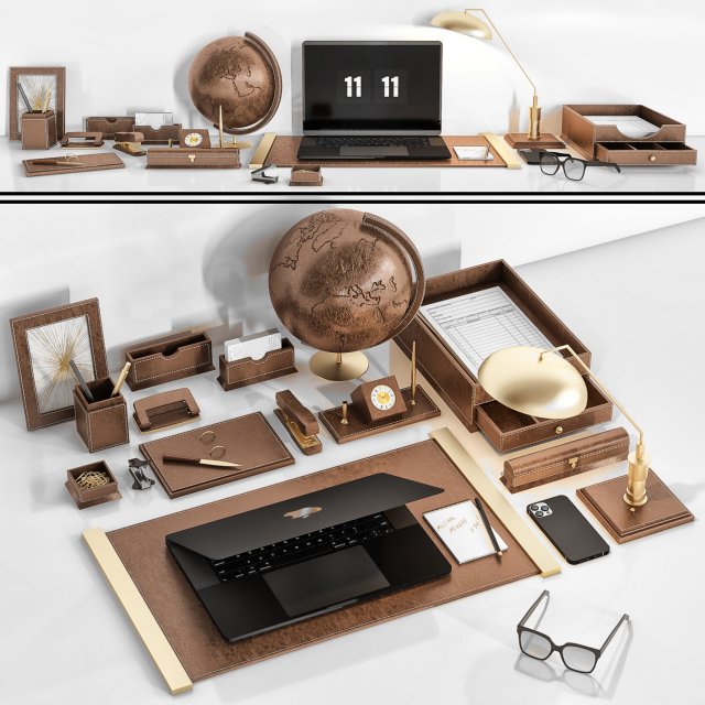 office furniture 16 3Dモデル .c4d .max .obj .3ds .fbx .stl .blend 