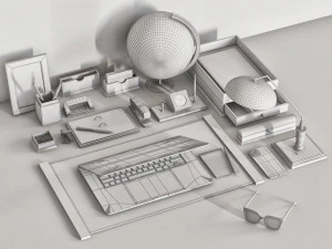 office furniture 16 3D Model