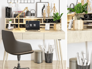 office furniture18 Modello 3D