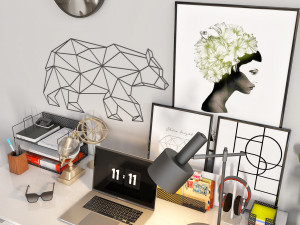 office furniture 17 3D Model