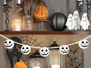 conjunto decorativo 34 Modelo 3D