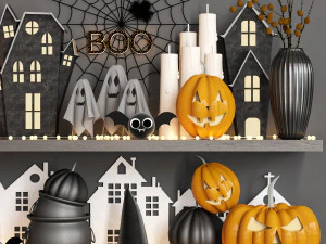 декоративний набір 35 3D Модель