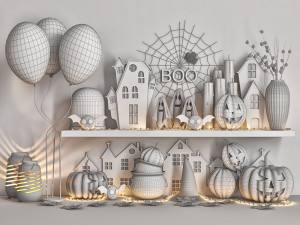 decorative set 35 3Dモデル
