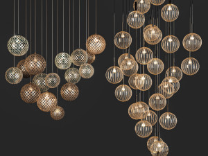 ceiling light 124 3D Модель