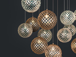 ceiling light 124 3D Модель