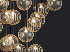 ceiling light 124 3D Модель