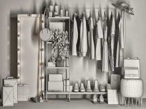 closet 105 3D Model