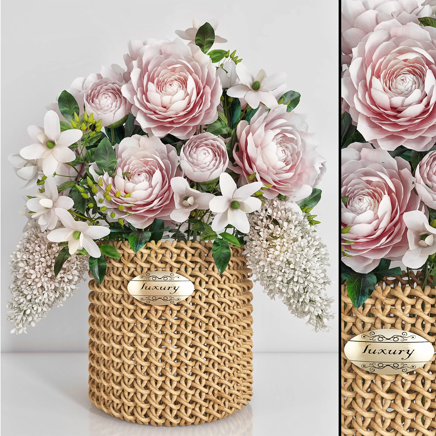vase 110 3D Model .c4d .max .obj .3ds .fbx .stl .blend 