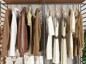 closet 107 3D Model