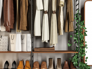 closet 107 3D Model