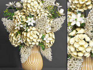 bouquet set 111 3Dモデル