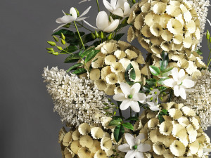 bouquet set 111 3D 모델