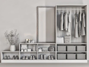 closet 107 3D Model