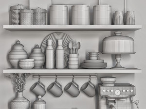kitchen accessory 09 3D 模型