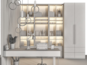 office furniture 19 3D Модель