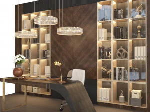 office furniture 20 3D Model