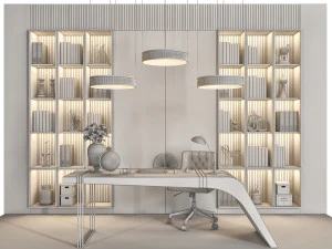 office furniture 20 3D Model