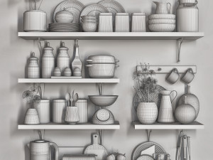 kitchen accessory 11 3D Модель