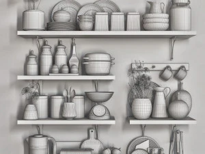 kitchen accessory 11 3D Model