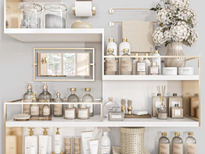 set da bagno 110 Modello 3D