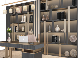 office furniture 22 Model 3D