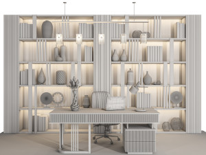 office furniture 22 Model 3D