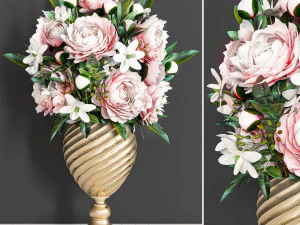 conjunto de buquê 112 Modelo 3D