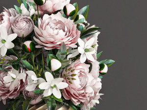 bouquet set 112 3D Model