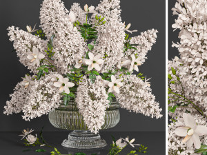 bouquet set 114 3Dモデル