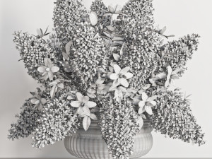 bouquet set 114 3D Model