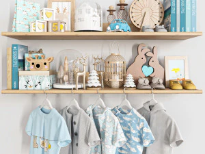 Deko-Set 36 3D Modell