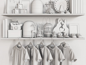 decorative set 36 Model 3D
