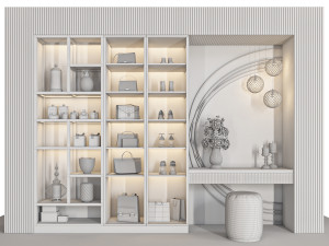 wardrobe 120 Modèle 3D