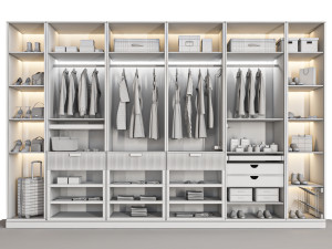 wardrobe 121 Model 3D
