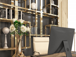 office furniture 21 3D मॉडल