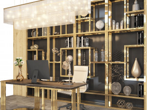 office furniture 21 3D मॉडल