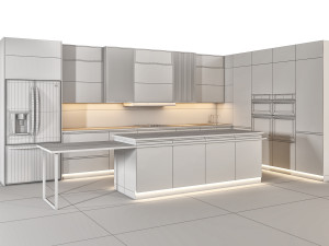 kitchen 106 3D 模型