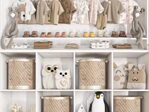 wardrobe 122 3D Модель