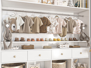 wardrobe 122 3D Модель