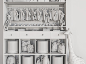 wardrobe 122 3D Модель