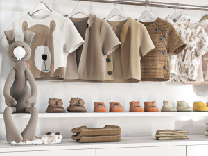 wardrobe 122 3D Модель