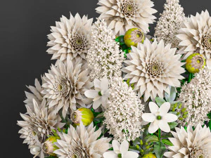 bouquet set 115 3D Model