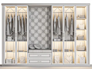 wardrobe 124 3D Model