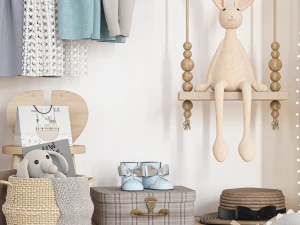 옷장 130 3D 모델